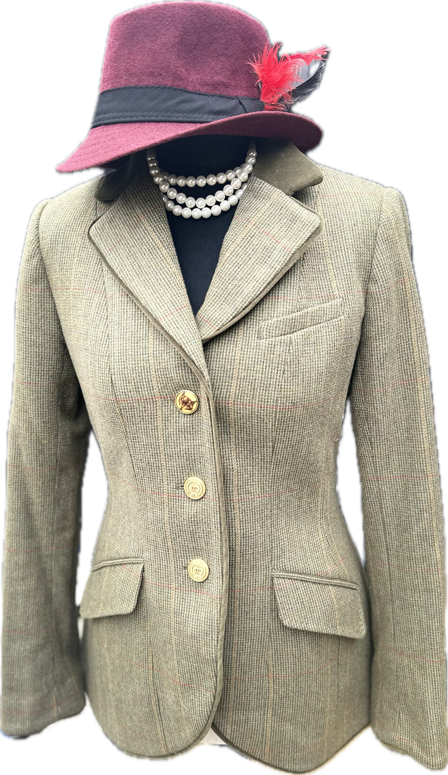 Vintage Joules Tweed parade Jacket UK Size 12