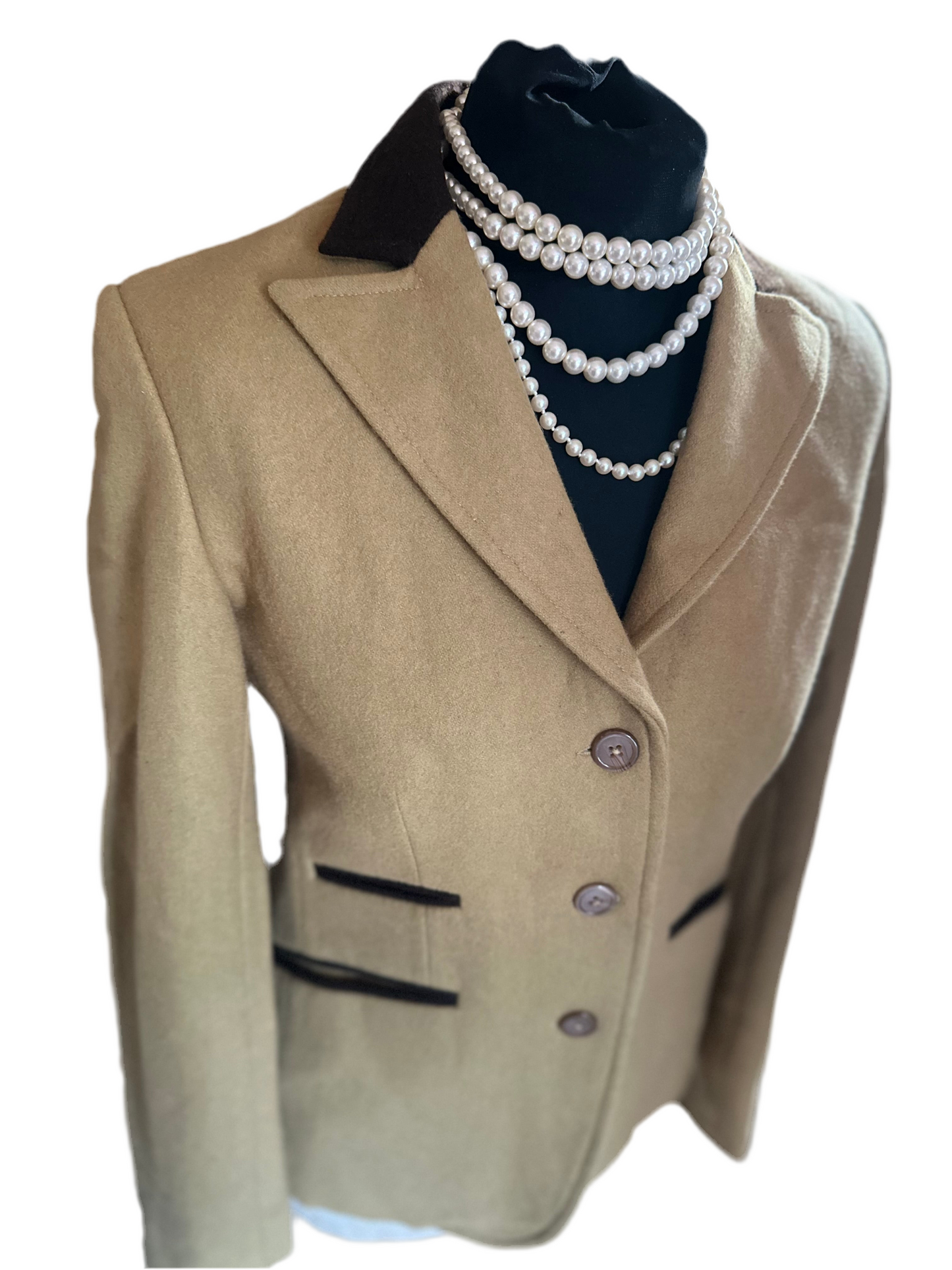 Ladies Fitted wool Jacket Blazer 10