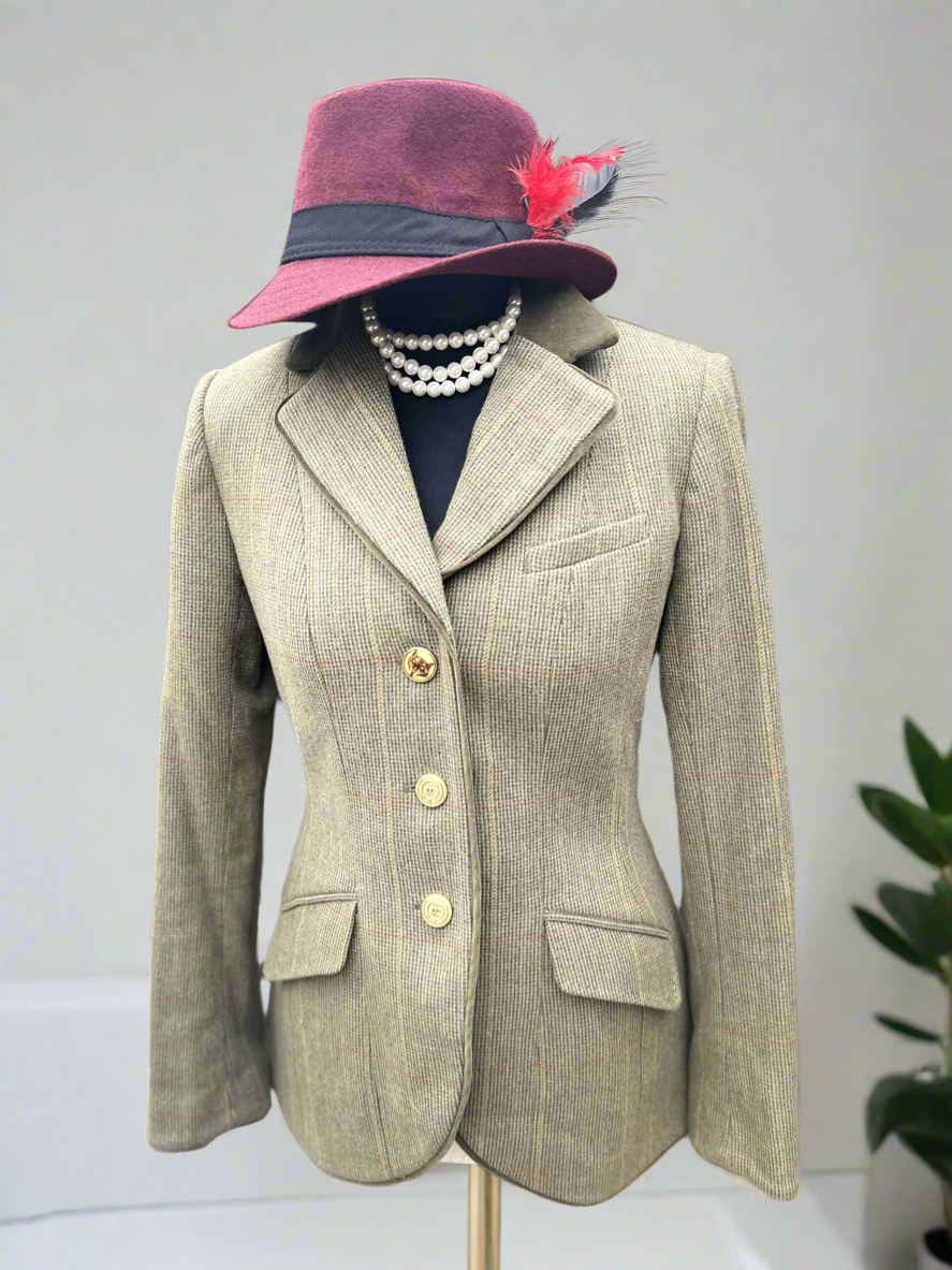 Buy vintage women tweed jacket 