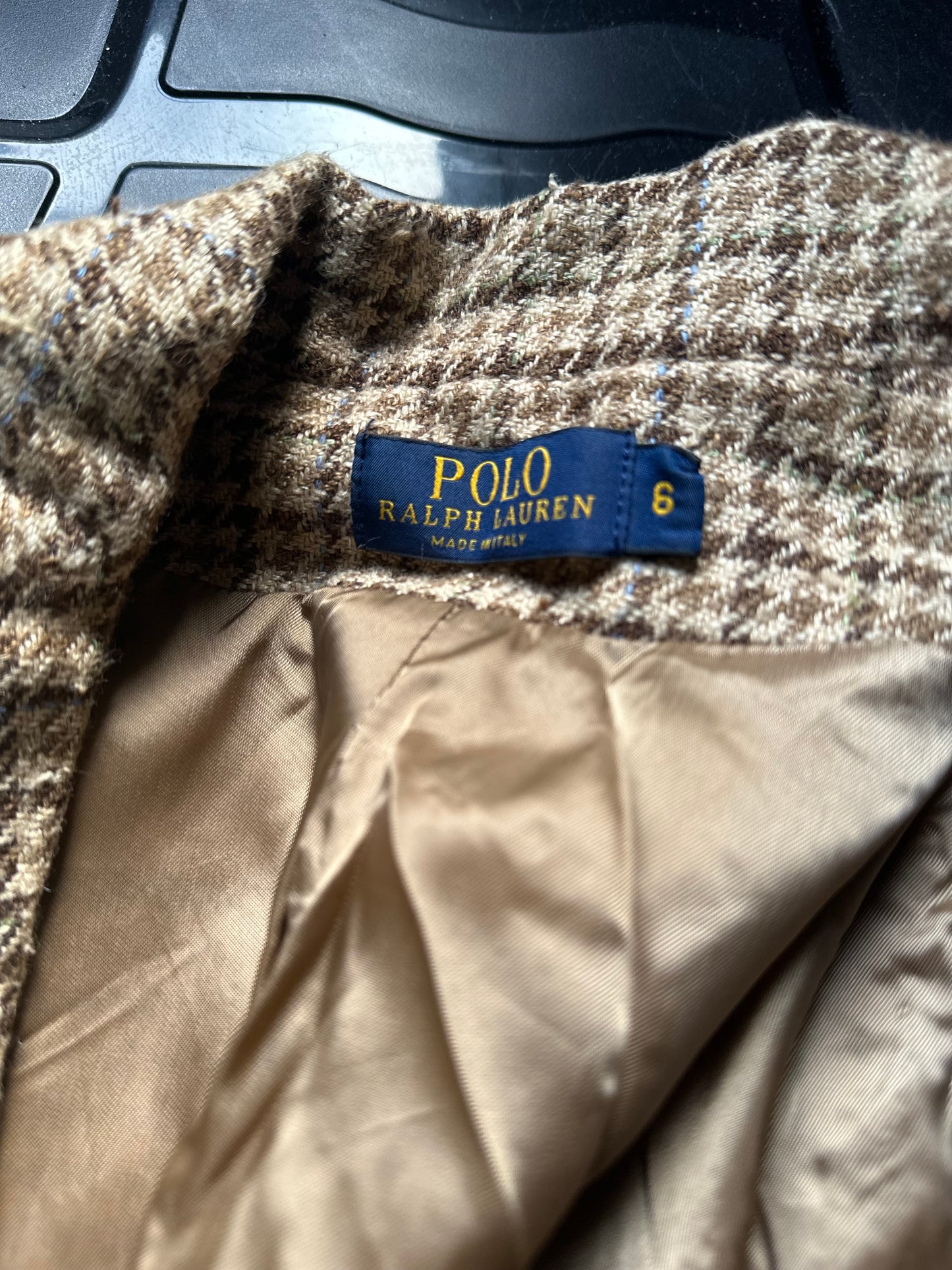 Ladies Ralph Lauren Tweed Jacket UK Size 8