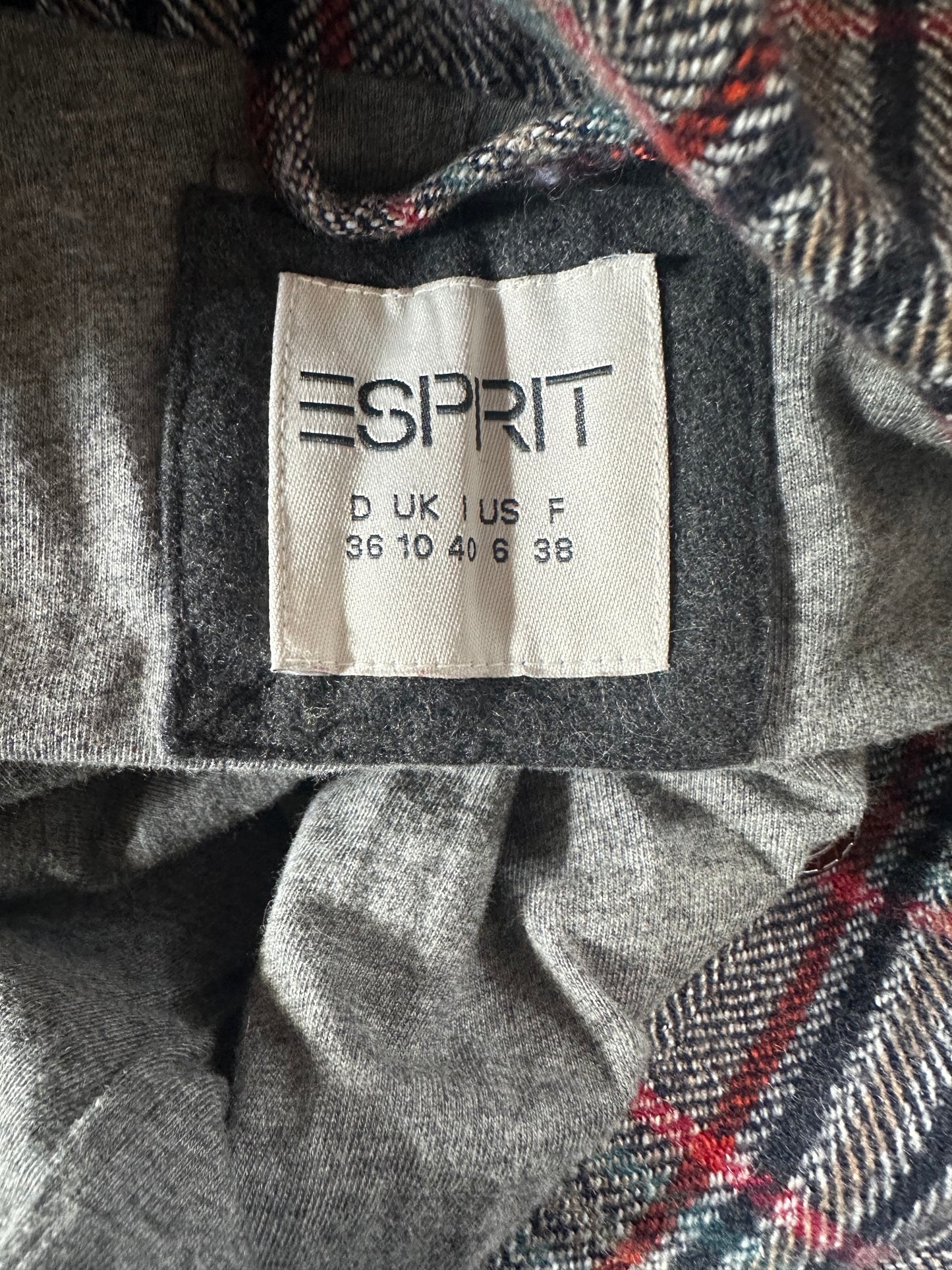 Ladies Esprit 100% wool tweed UK Size 10