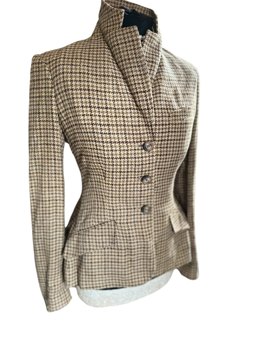 Ladies Ralph Lauren Tweed Jacket UK Size 8