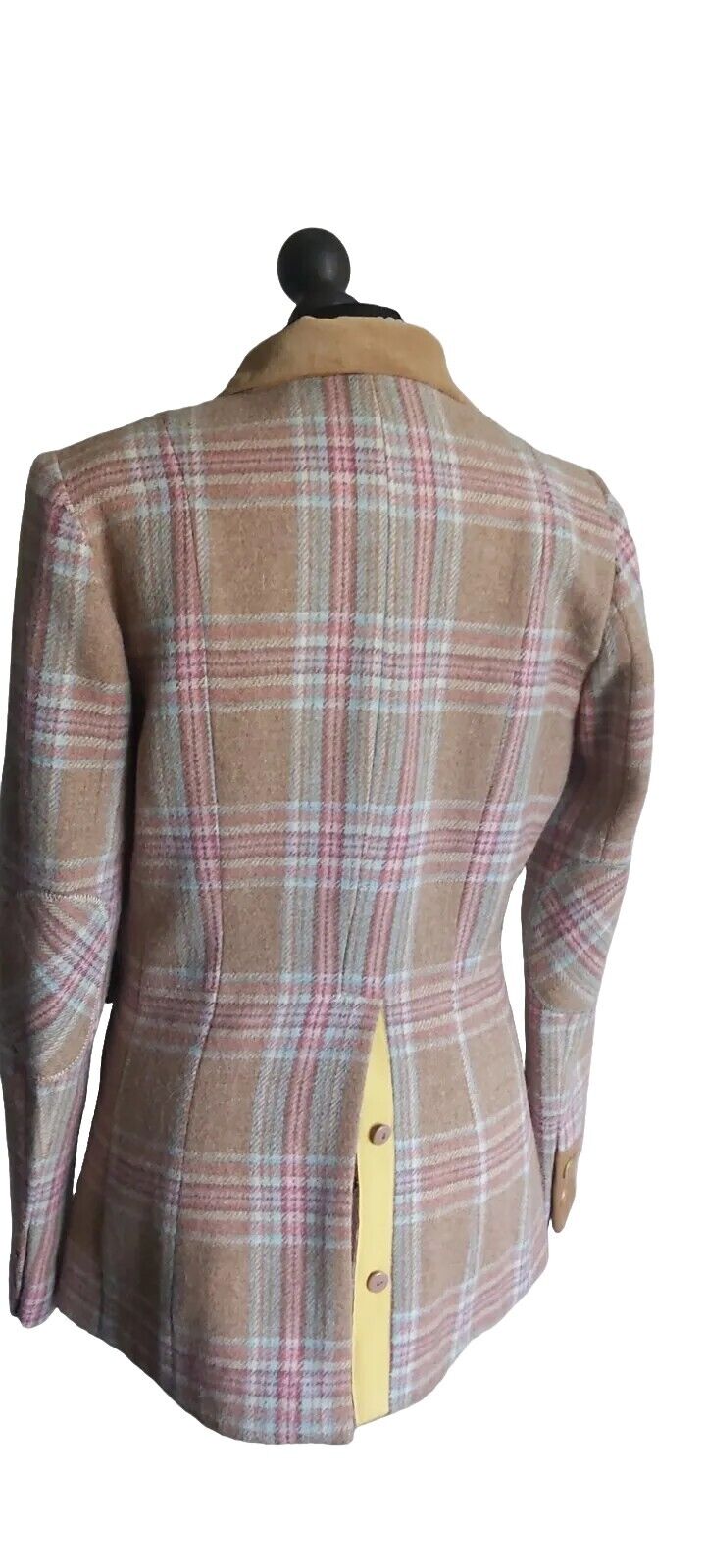 Ladies Joules Tweed Jacket Womens Country Hacking Blazer UK 12