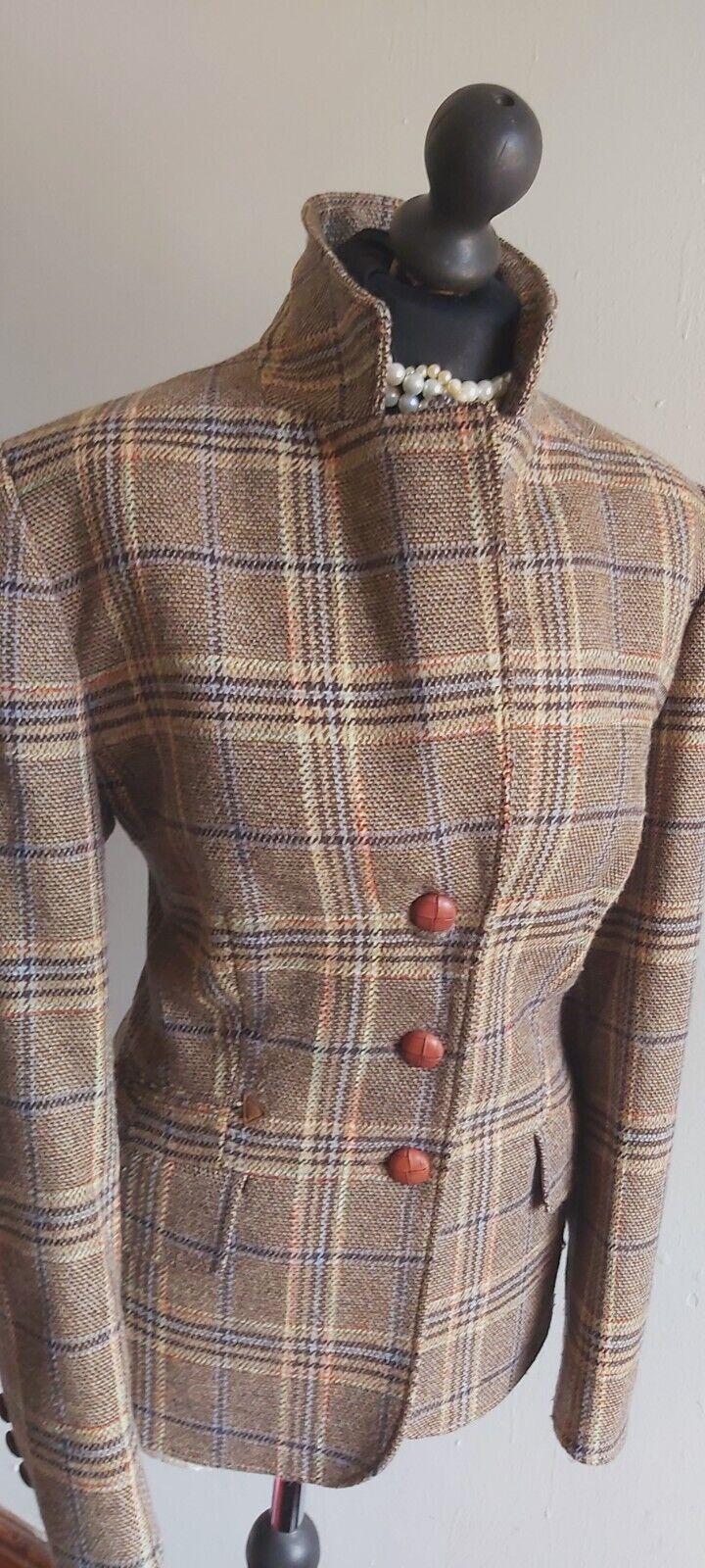 Ladies Gerry Webber Tweed With Elbow Patches jacket UK 14