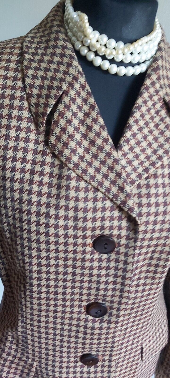 Ladies Aquascutum 100% Wool Tweed Jacket UK  Size 12