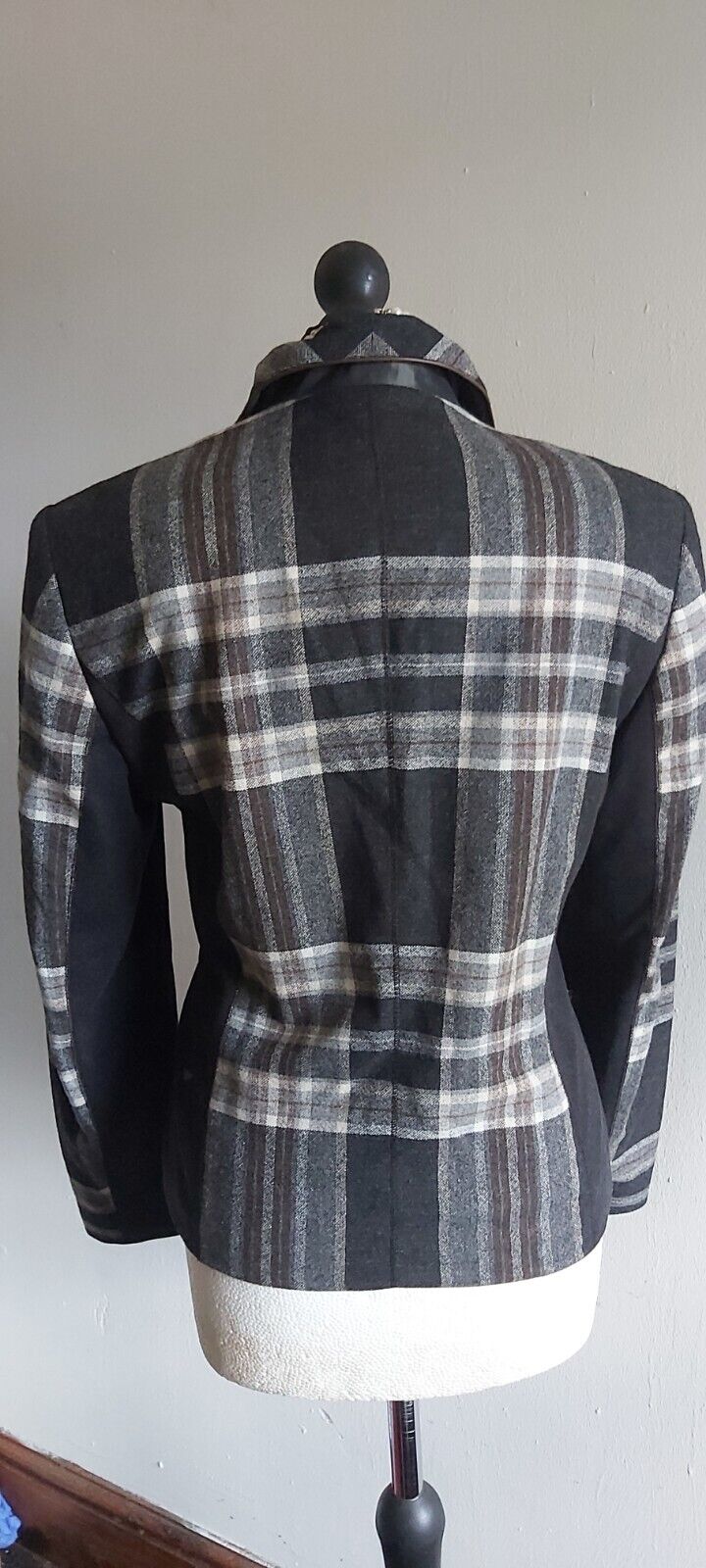 Womens Gerry Webber Check Jacket UK Size 10