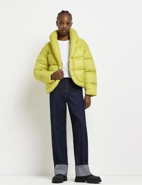 Lime green puffer online