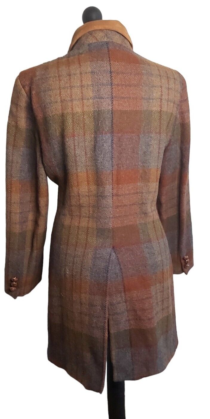 Daks Vintage  Womens Wool  Alpaca Jacket Coat Long Coat  UK SIZE  12