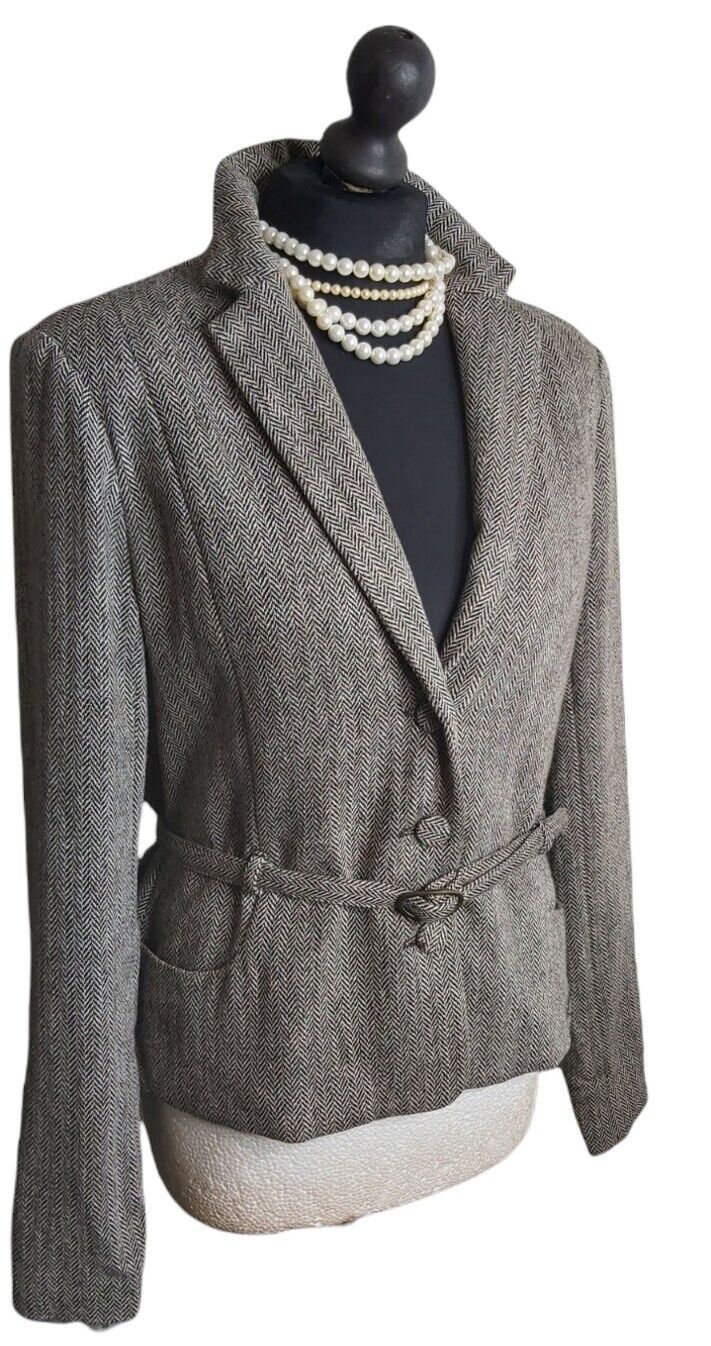 Ladies Ben sherman Tweed Jacket UK Size S