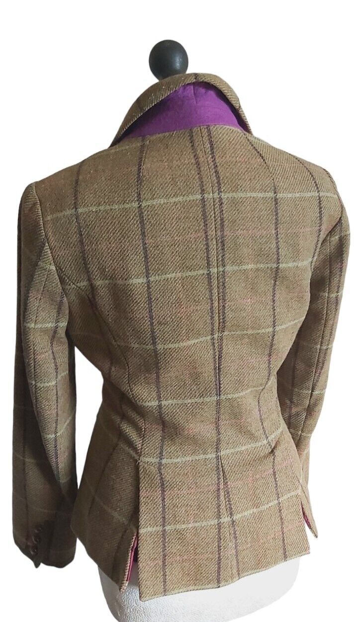 Ladies Boden Wool Tweed Jacket Size  10