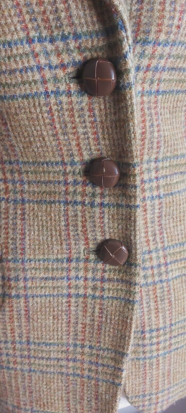 Ladies Mulberry  100% Wool Tweed Jacket  Blazer UK 14