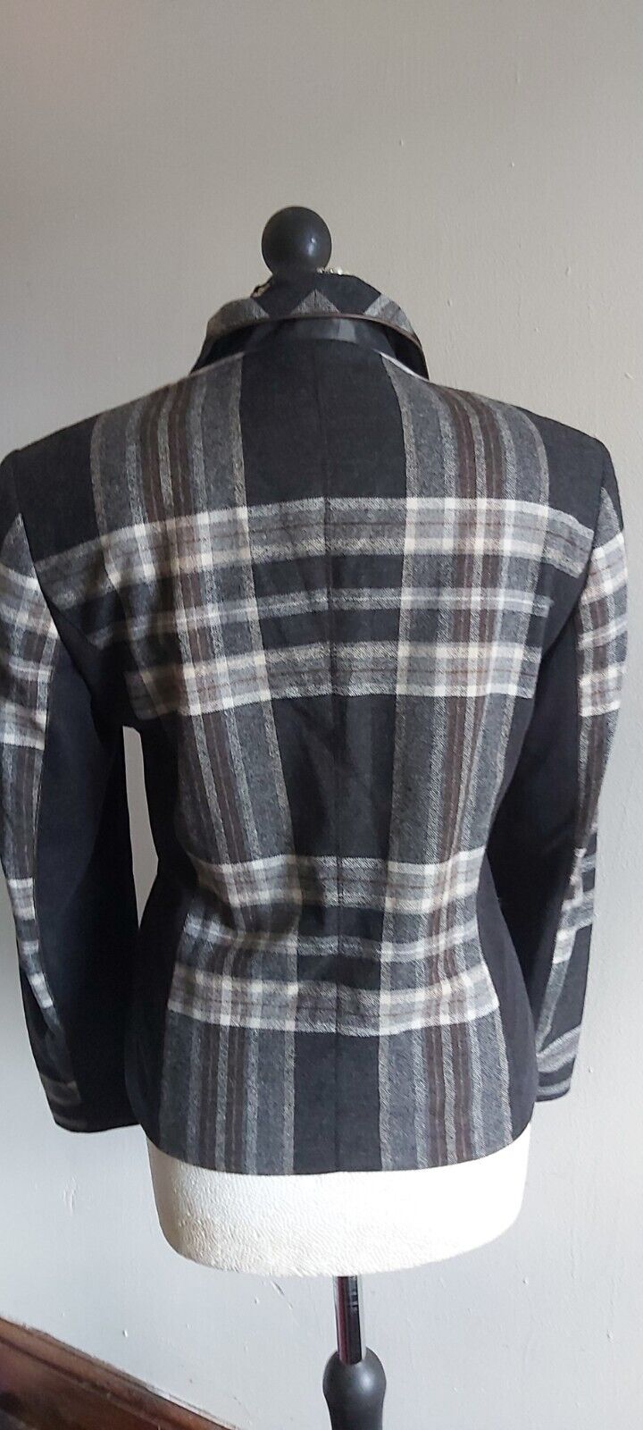 Womens Gerry Webber Check Jacket UK Size 10