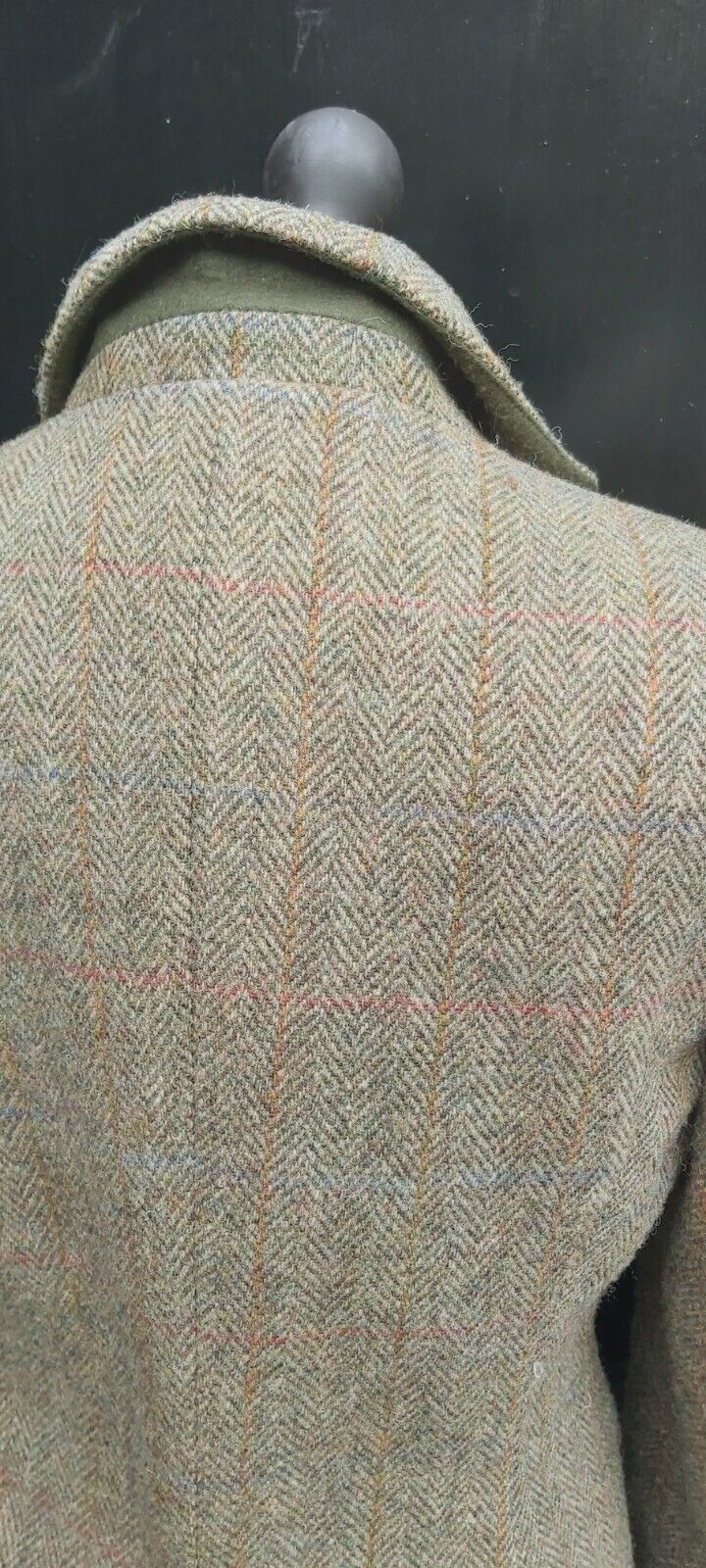 Ladies Harris Tweed 100% Wool Blazer Jacket UK Size 10