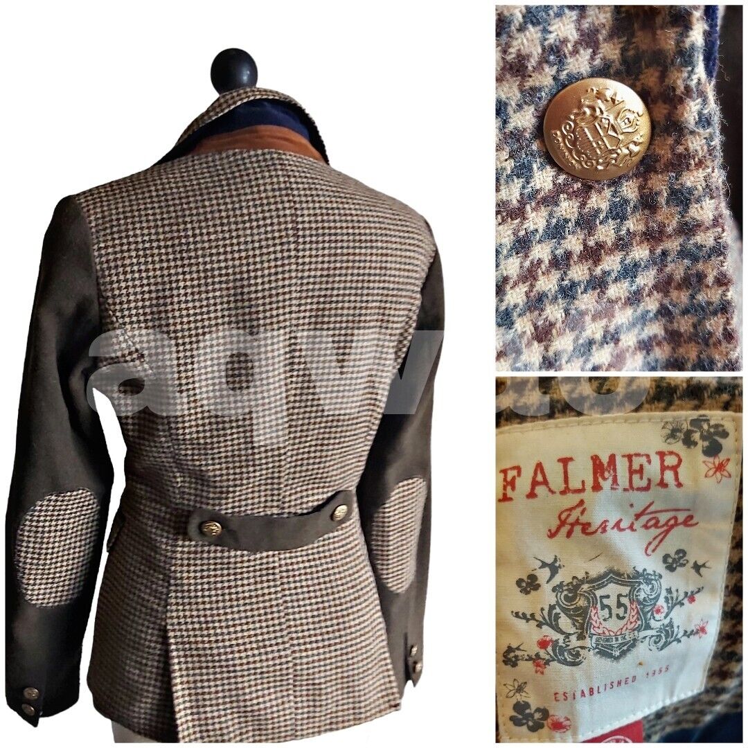 Ladies Heritage Tweed Falmer Jacket Size 10/12