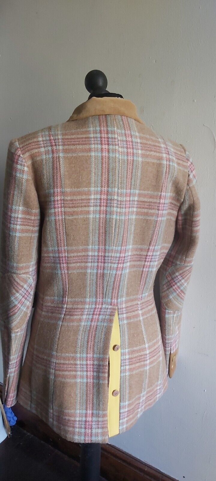 Ladies Joules Tweed Jacket Womens Country Hacking Blazer UK 12