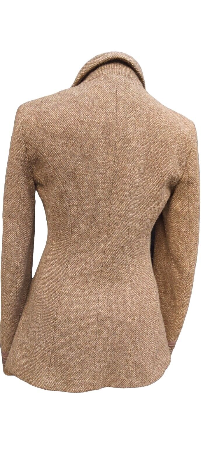 Ralph Lauren Blazer Womens Tweed Herringbone  Wool Country   Jacket US 8, UK 10