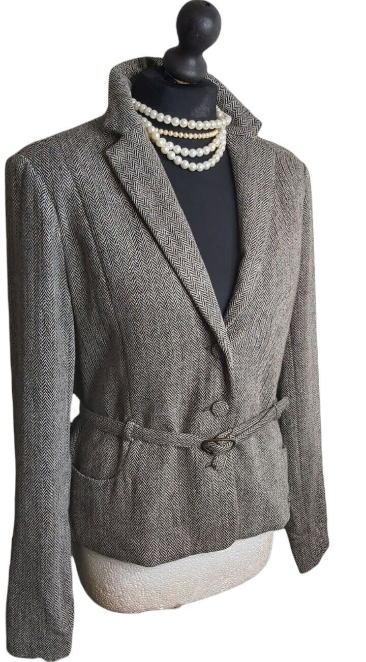 Ladies Ben sherman Tweed Jacket UK Size S