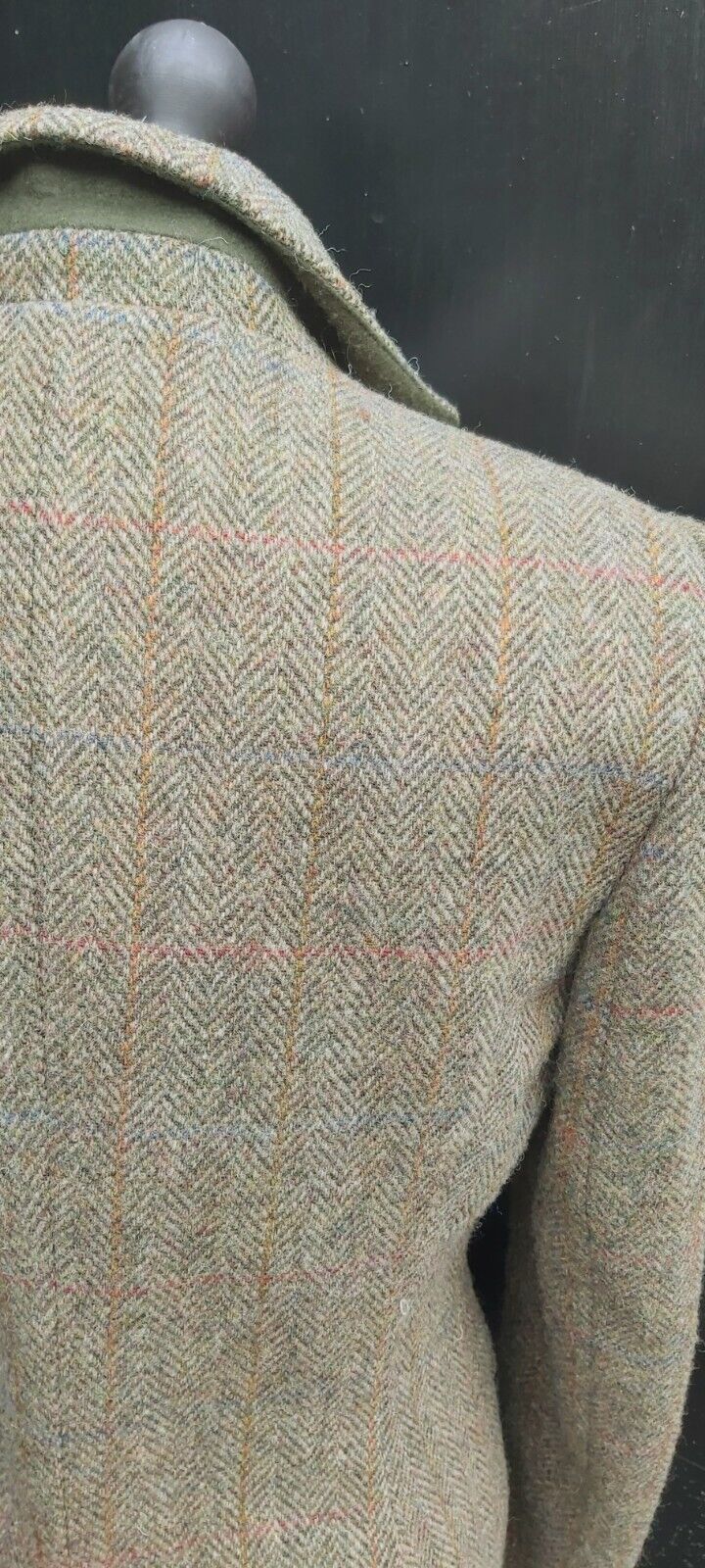 Ladies Harris Tweed 100% Wool Blazer Jacket UK Size 10