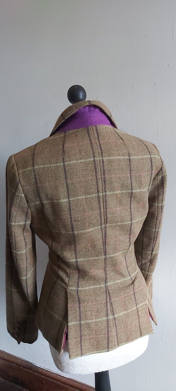 Ladies Boden Wool Tweed Jacket Size  10