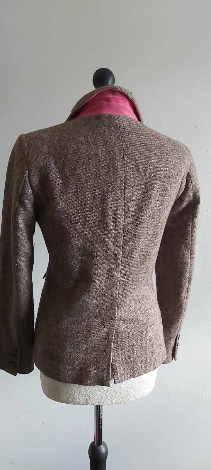 JOULES Ladies Tweed Jacket UK SIZE 10  Brown